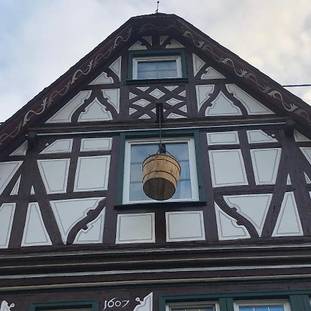 Schoene Ferienwohnung Gewoelbekeller Fachwerkhaus 巴哈拉赫 外观 照片