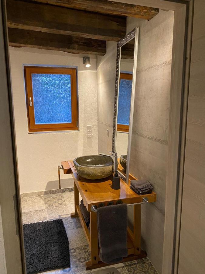 Schoene Ferienwohnung Gewoelbekeller Fachwerkhaus 巴哈拉赫 外观 照片
