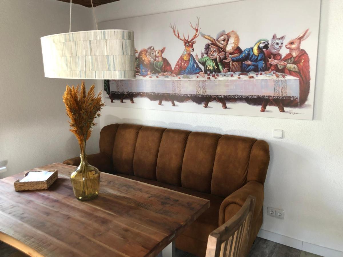 Schoene Ferienwohnung Gewoelbekeller Fachwerkhaus 巴哈拉赫 外观 照片